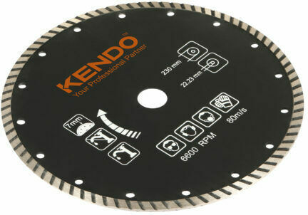 Kendo Δίσκος Κοπής Δομικών Υλικών 230mm