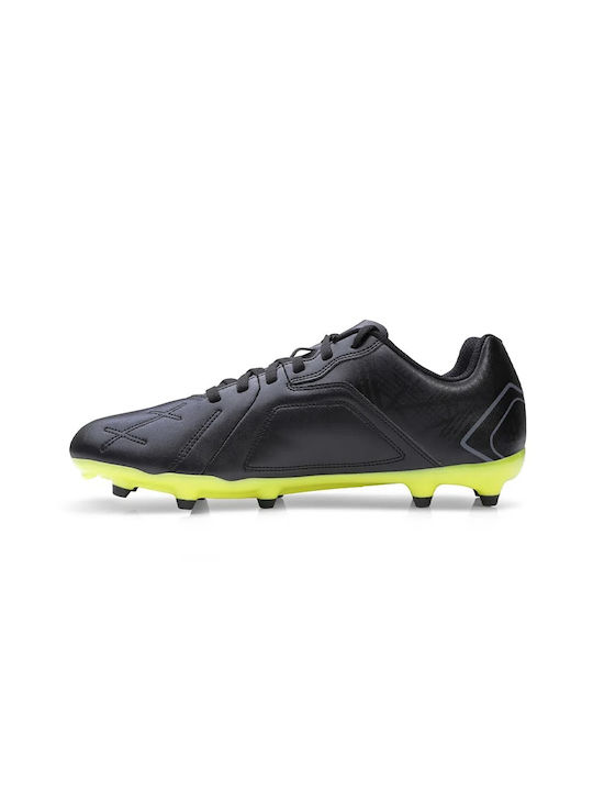 Umbro FG Χαμηλά Ποδοσφαιρικά Παπούτσια με Τάπες Μαύρα