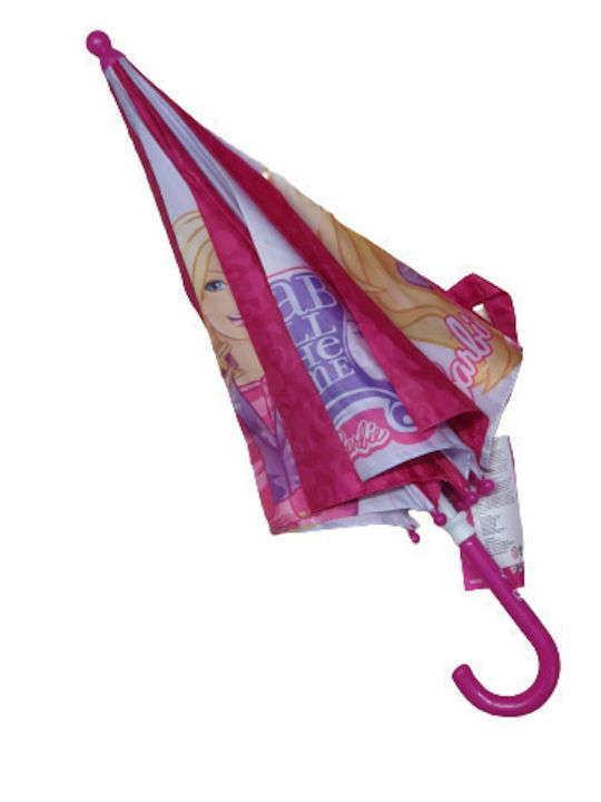 Chanos Fuchsia Curved Handle Umbrella 55cm