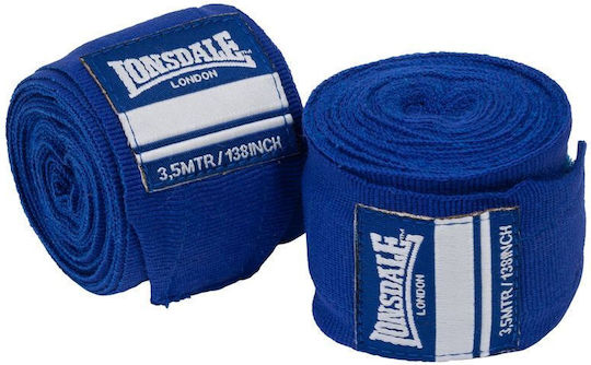 Lonsdale Pro Hand 160008 Bandaje Pentru Arte Marțiale 3.5m Albastre