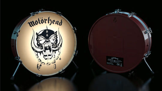 Numskull Motörhead Drum Lustră Decorativă Iluzie 3D Alb