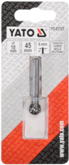 Yato Cutter Bit Carbide for Straight Cutting in Metal \ Aluminum 10mm