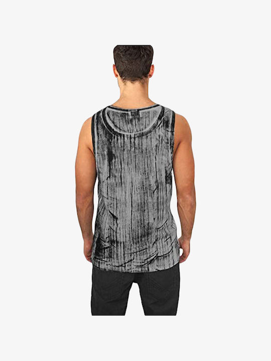 Urban Classics Ανδρική Μπλούζα Αμάνικη Grey / Black