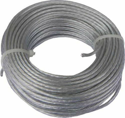 Wire Rope Πλαστικοποιημένο 3-4mmx100m