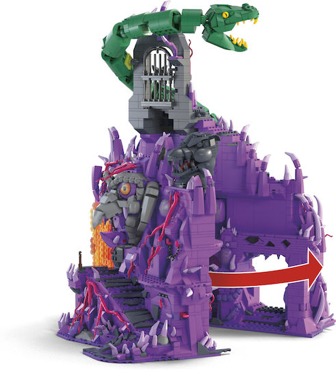 Mega Bloks Snake Mountain Building Blocks for 14+ Years 3802 Pieces