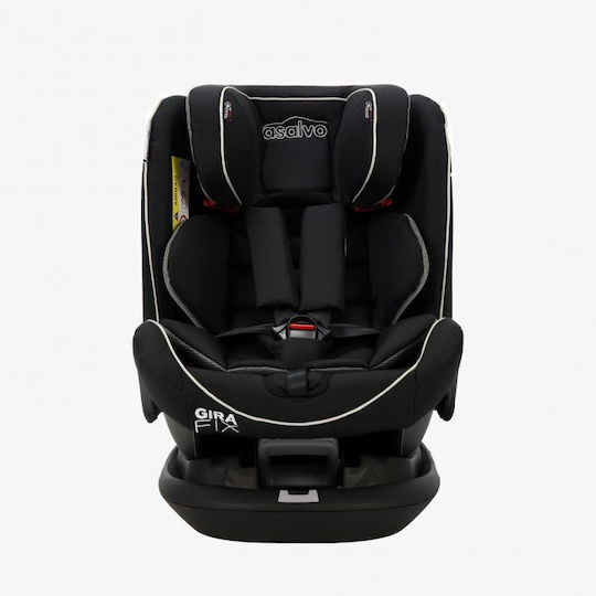 Asalvo Gira Fix Baby Car Seat with Isofix Black 0-36 kg
