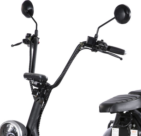 WheelnWater ST-04 Scooter Electric Putere 2000W cu Viteză Maximă 45km/h Negru Culoare