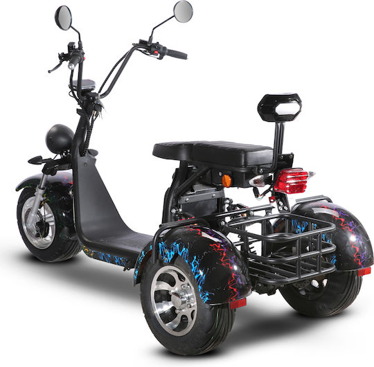 WheelnWater ST-04 Scooter Electric Putere 2000W cu Viteză Maximă 45km/h Negru Culoare