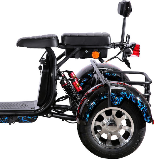 WheelnWater ST-04 Scooter Electric Putere 2000W cu Viteză Maximă 45km/h Negru Culoare