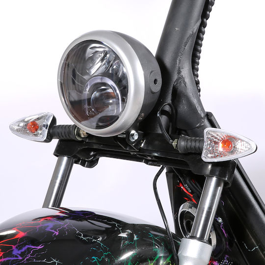 WheelnWater ST-04 Scooter Electric Putere 2000W cu Viteză Maximă 45km/h Negru Culoare