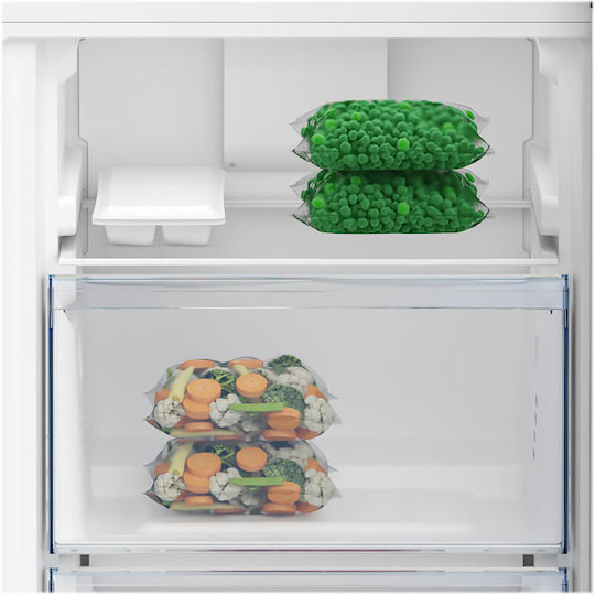 Beko Fridge-Freezer 355lt NoFrost H203.5xW59.5xD66.3cm Inox B1RCNE404XB