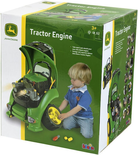 Klein John Deere Tractor Engine For 3+ Years 53 cm 57 pcs