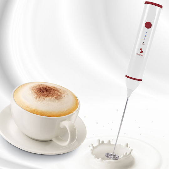 Beper Kaffeefrother Hand-Batterie Weiß