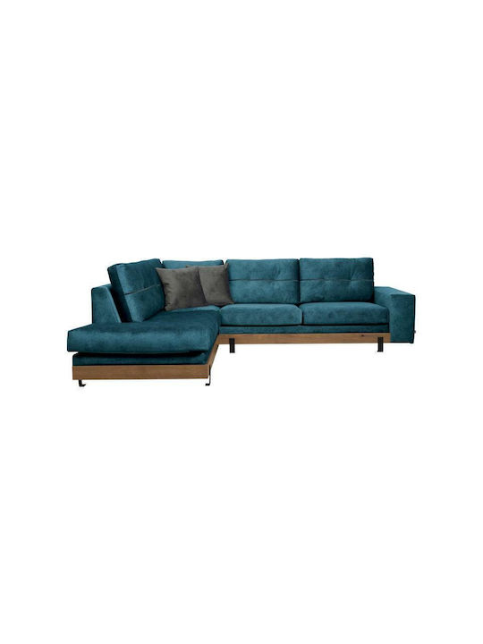 Murcia Γωνιακός Καναπές με Αριστερή Γωνία Navy Blue 280x220x90εκ.