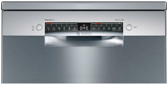 Bosch Freistehender Geschirrspüler mit Wi-Fi für 13 Gedecke B60xH84.5cm Inox