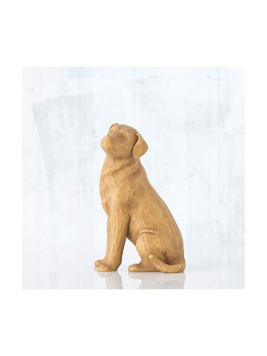 Willow Tree Decorative Dog Polyresin 8.5cm 1pcs
