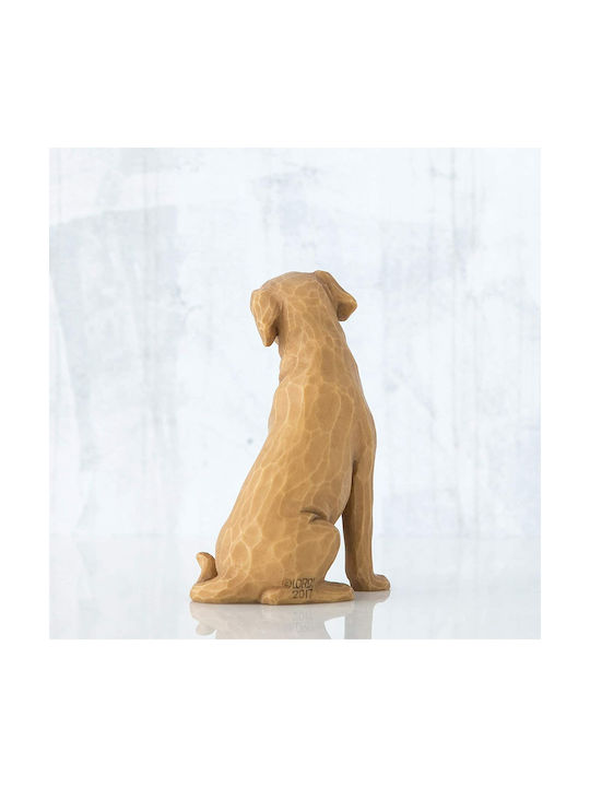 Willow Tree Decorative Dog Polyresin 8.5cm 1pcs