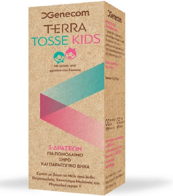 Genecom Terra Tosse Kids Σιρόπι για Παιδιά για Ξηρό και Παραγωγικό Βήχα Φρούτα του Δάσους 150ml