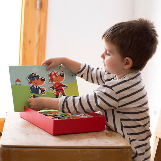 Apli Kids Μαγνητικό Παιχνίδι Κατασκευών Dress Up για Παιδιά 3+ Ετών AP-16495