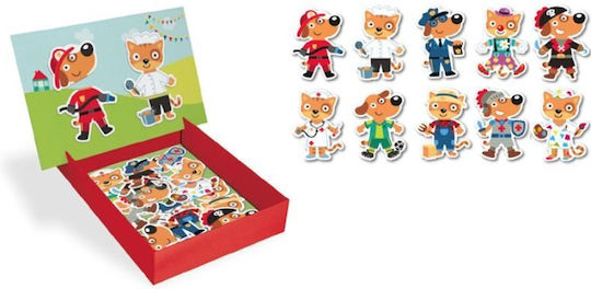 Apli Kids Μαγνητικό Παιχνίδι Κατασκευών Dress Up για Παιδιά 3+ Ετών AP-16495