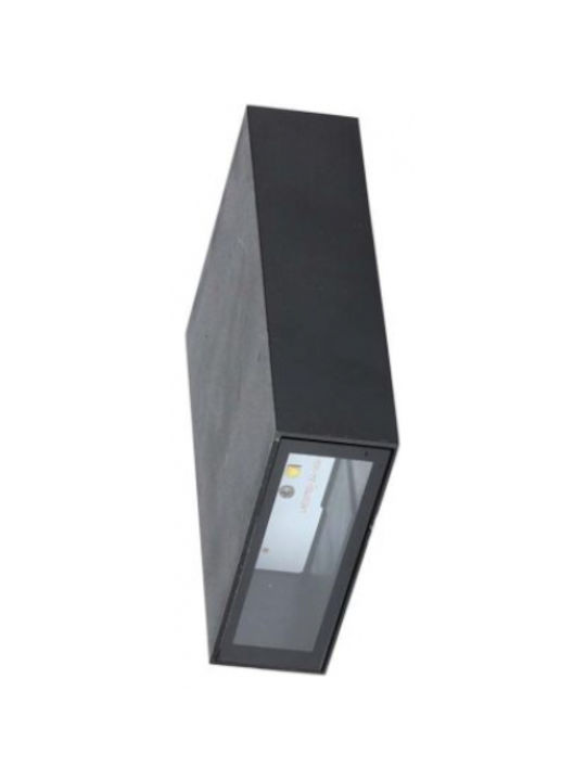 V-TAC Wall-Mounted Outdoor Ceiling Light LED IP65 4W with Warm White Light Double Beam 8.3x3x12.3εκ.