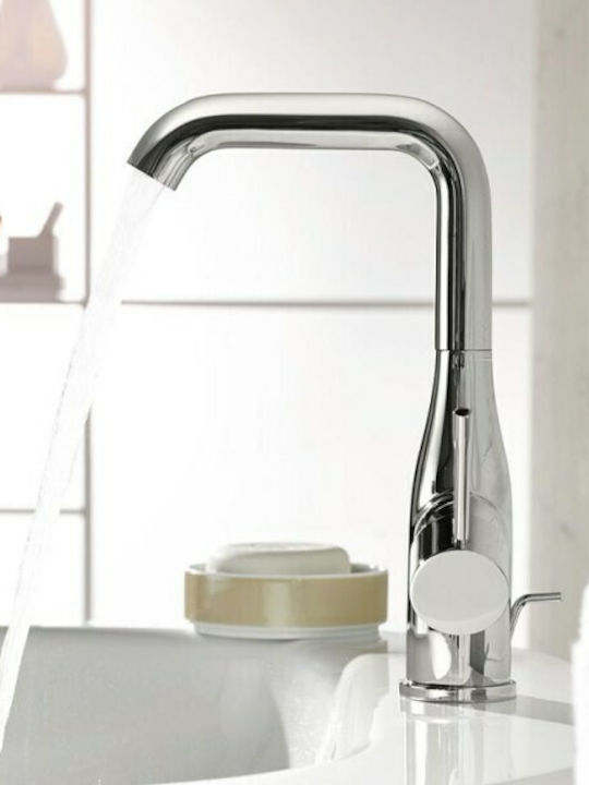 Grohe Essence Mixing Tall Sink Faucet Silver