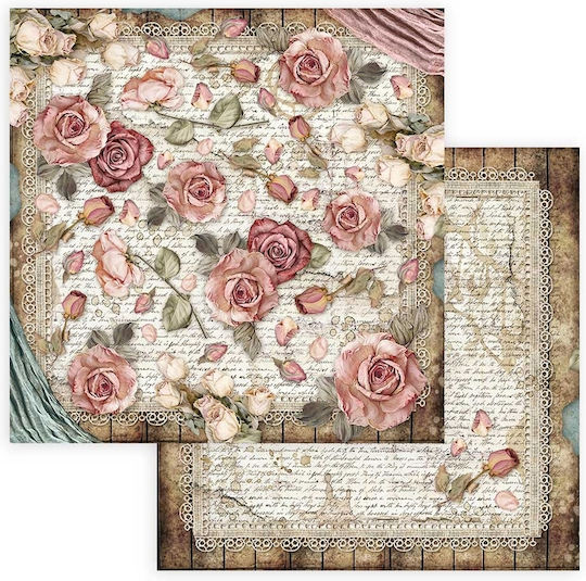 Stamperia Passion Scrapbooking Leaves 190gr/m² 10 Sheets 10pcs