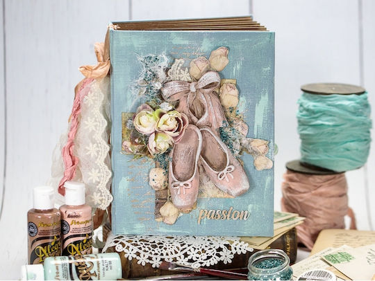 Stamperia Passion Scrapbooking Leaves 190gr/m² 10 Sheets 10pcs