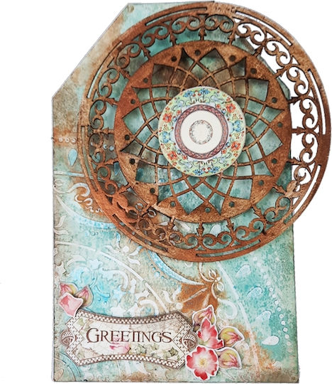 Stamperia Casa Granada Листа Scrapbooking 190гр/кв.м 10 листове 10бр