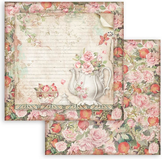 Stamperia Casa Granada Листа Scrapbooking 190гр/кв.м 10 листове 10бр