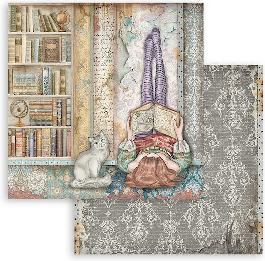 Stamperia Lady Vagabond Lifestyle Foi Scrapbooking 190gr/m² 10 foi 10buc