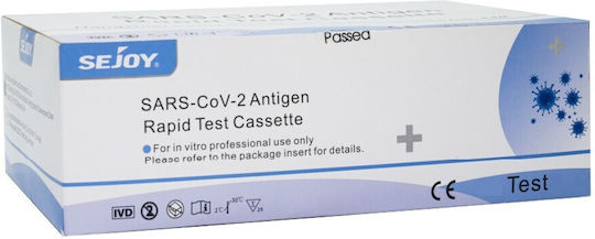 Sejoy SARS-CoV-2 & Influenza A+B Antigen Combo Rapid Test Cassette 1pcs Diagnostic Test for Rapid Detection Antigens