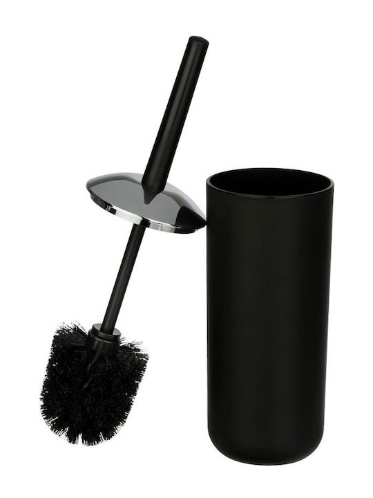 Wenko Brasil Metallic Toilet Brush Black