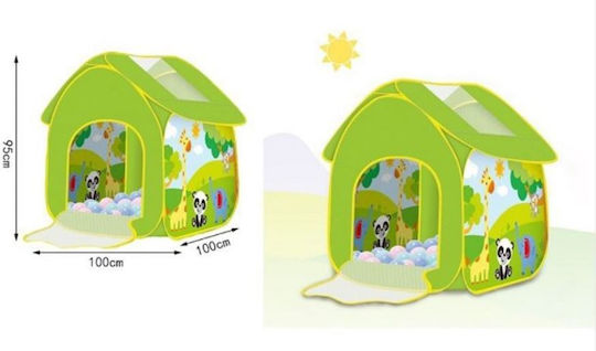 Kids House Play Tent Green