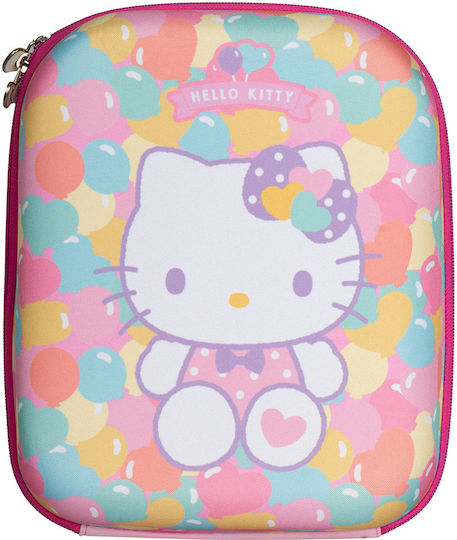 Sunce Hello Kitty Σχολικό Τσαντάκι Φαγητού Πλάτης 5.4lt Ροζ Hello Kitty 21x9x26cm