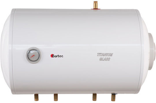 Bartec Super Glass Θερμοσίφωνας 120lt Glass Οριζόντιος 4kW