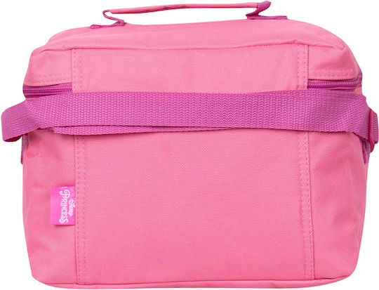 Sunce Princess Σχολικό Τσαντάκι Φαγητού Ώμου 5lt Ροζ Disney Princess 18x14x25εκ.