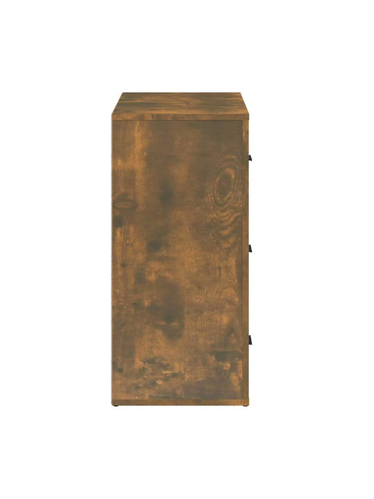 Wooden Chest of Drawers with 3 Drawers 80x33x70cm