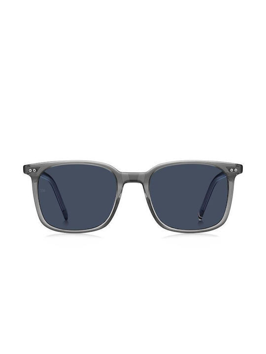 Tommy Hilfiger Sonnenbrillen mit Gray Rahmen und Blau Linse 205369KB75-3KU