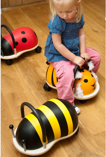 Wheelybug Animal Walker Cow Small Ζωάκι Ride On για 12+ μηνών Λευκό