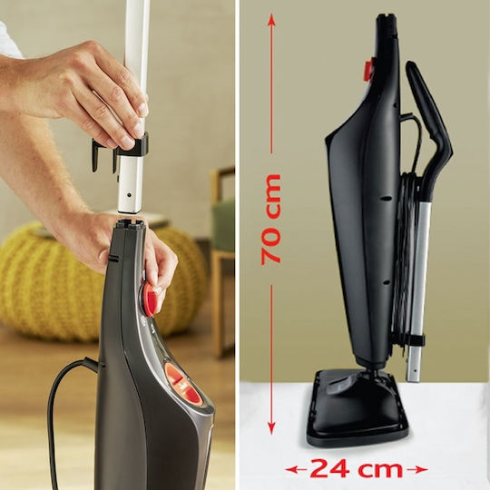 Vileda Steam Plus XXL Steam Cleaner 1bar with Stick Handle