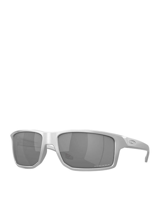 Oakley Gibston Men's Sunglasses with Silver Plastic Frame and Black Lens OO9449-22