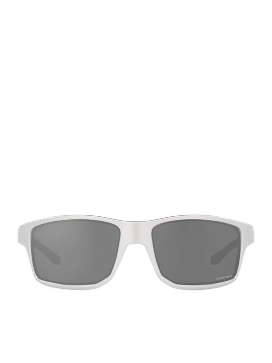 Oakley Gibston Men's Sunglasses with Silver Plastic Frame and Black Lens OO9449-22