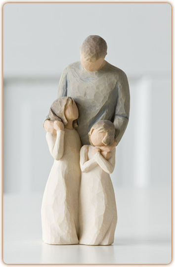 Willow Tree Διακοσμητικό Αγαλματίδιο Πολυρητίνης 20cm