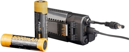 Fenix Επαναφορτιζόμενος Φακός Κεφαλής LED IP66 με Μέγιστη Φωτεινότητα 3000lm