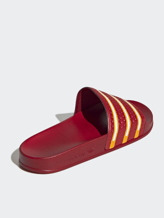 Adilette Power Men's Slides Team Power Red / Cloud White / Team Colleg Gold