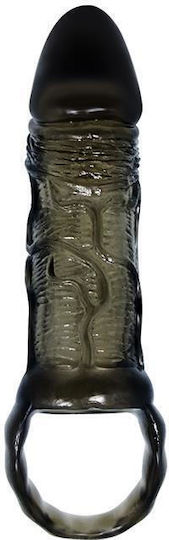 Pretty Love Breyden Penis Extension Penis Sleeve Black 15.5cm