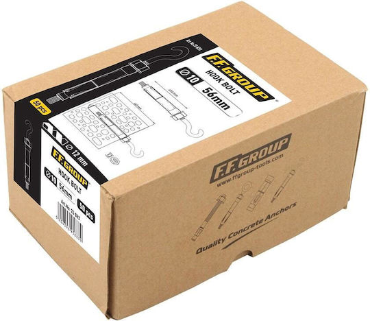 FFG Ούπα Μεταλλικό 12x92mm 10τμχ