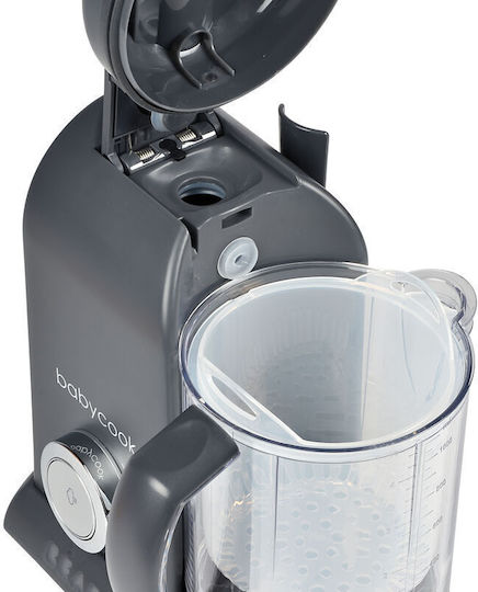 Beaba Babycook Solo Baby Food Steamer with Blender 1.1lt Dark Grey