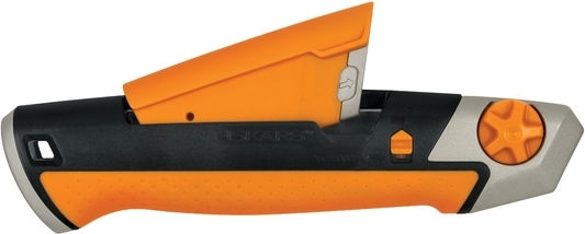 Fiskars Folding Knife Carbonmax Security with Blade Width 25mm